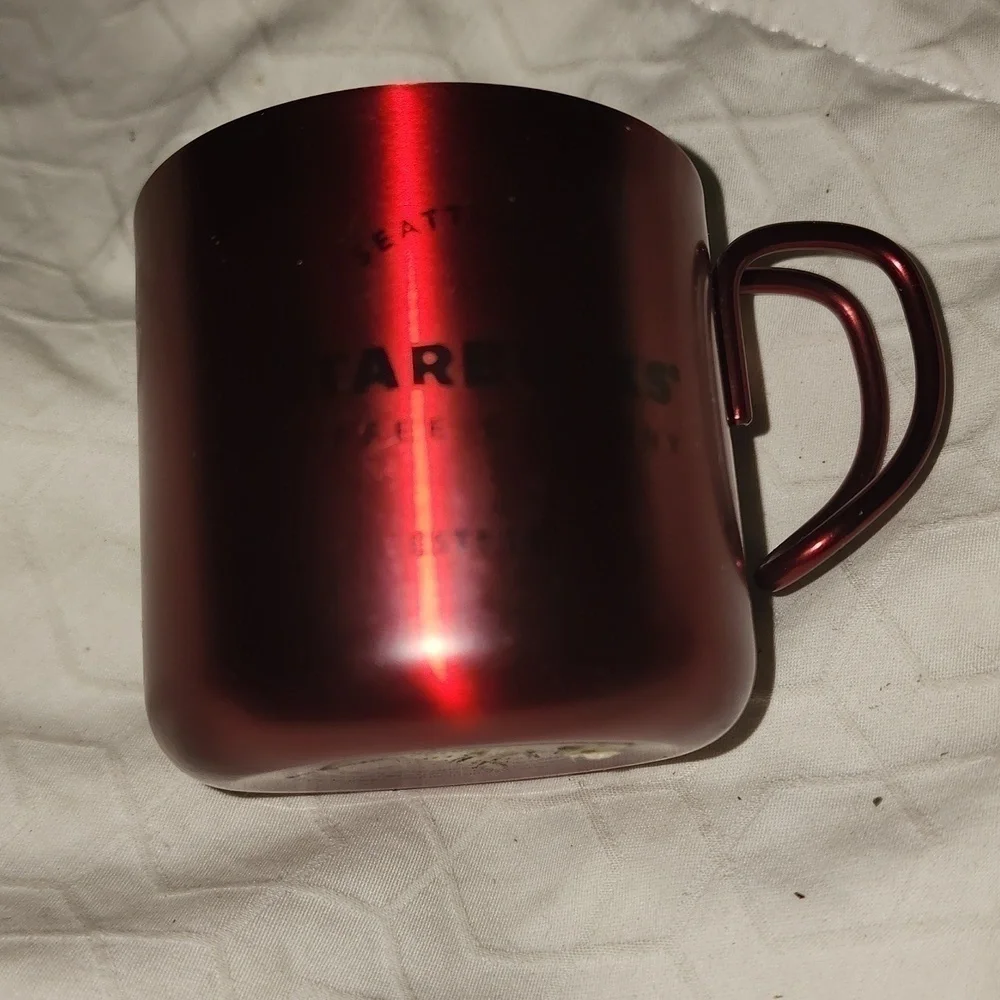 Five Starbucks Vintage Demi Coffee Cups and Original Wall Art - Picture 6 of 7